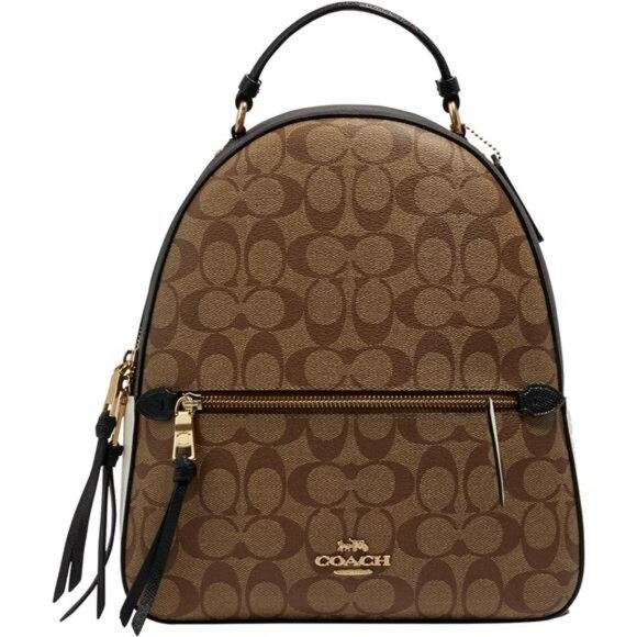 Coach Jordyn Backpack, Khaki Multi - Picture 1 of 2